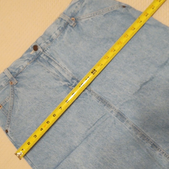 Bill Blass 90s Women's Denim Skirt - Picture 6 of 7